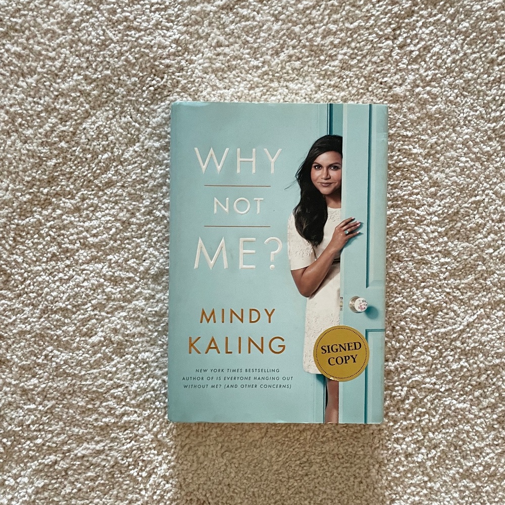 Why Not Me signed copy